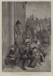 El estado de Irlanda, escena fuera del juzgado, Galway de Richard Caton Woodville junior